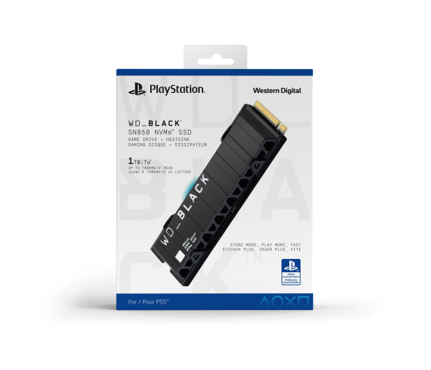 WD BLACK SN850 NVMe SSD z radiatorem SONY PS5 - 1468454 - zdjęcie 5